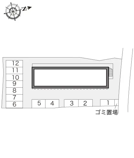 ★手数料０円★福岡市早良区梅林６丁目　月極駐車場（LP）